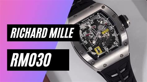 richard mille 030 price|Richard Mille RM030 Review: An Exploration of Brilliance.